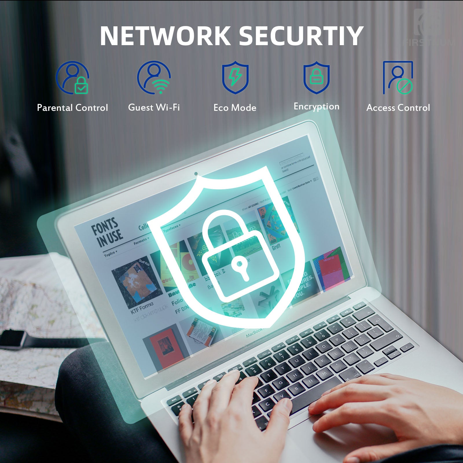 FIRSTNUM C1 WiFi Router with SIM Card Slot, 4G LTE CAT4 WiFi 150 Mbps, Portable Travel Router, Long Range Wireless Outdoor/Indoor CPE 802.11b/n/g 2.4GHz 300Mbps for Home/Truck/RV