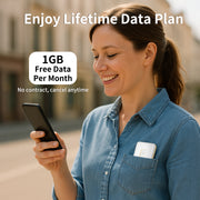 FIRSTNUM M5 Mobile Hotspot for Travel, No Contract, 1GB Free US Data Monthly