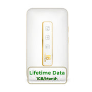 FIRSTNUM M5 Mobile Hotspot for Travel, No Contract, 1GB Free US Data Monthly