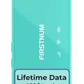 FIRSTNUM M6 Mobile Hotspot for Travel, No Contract, 1GB Free US Data Monthly