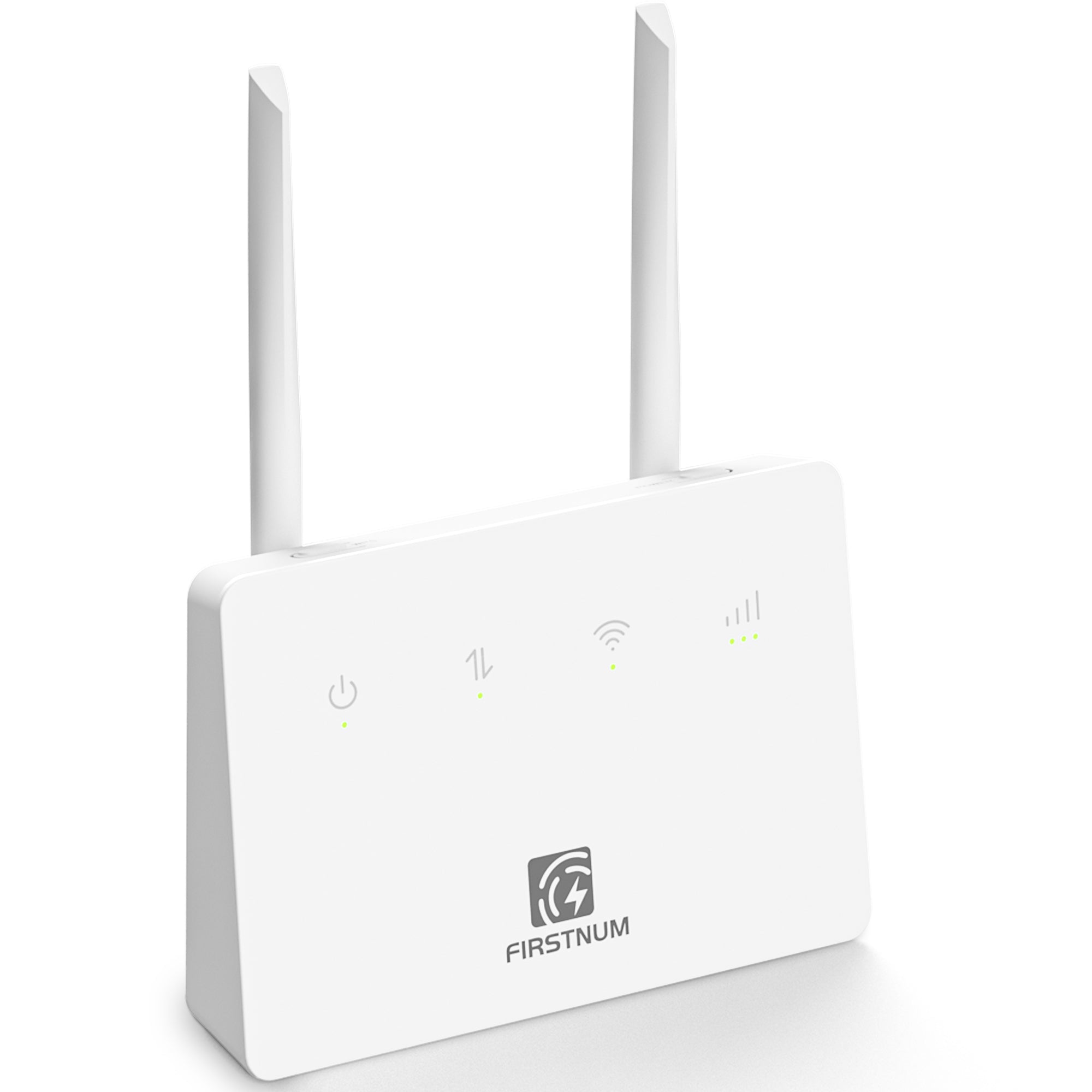 FIRSTNUM C1 WiFi Router with SIM Card Slot, 4G LTE CAT4 WiFi 150 Mbps, Portable Travel Router, Long Range Wireless Outdoor/Indoor CPE 802.11b/n/g 2.4GHz 300Mbps for Home/Truck/RV